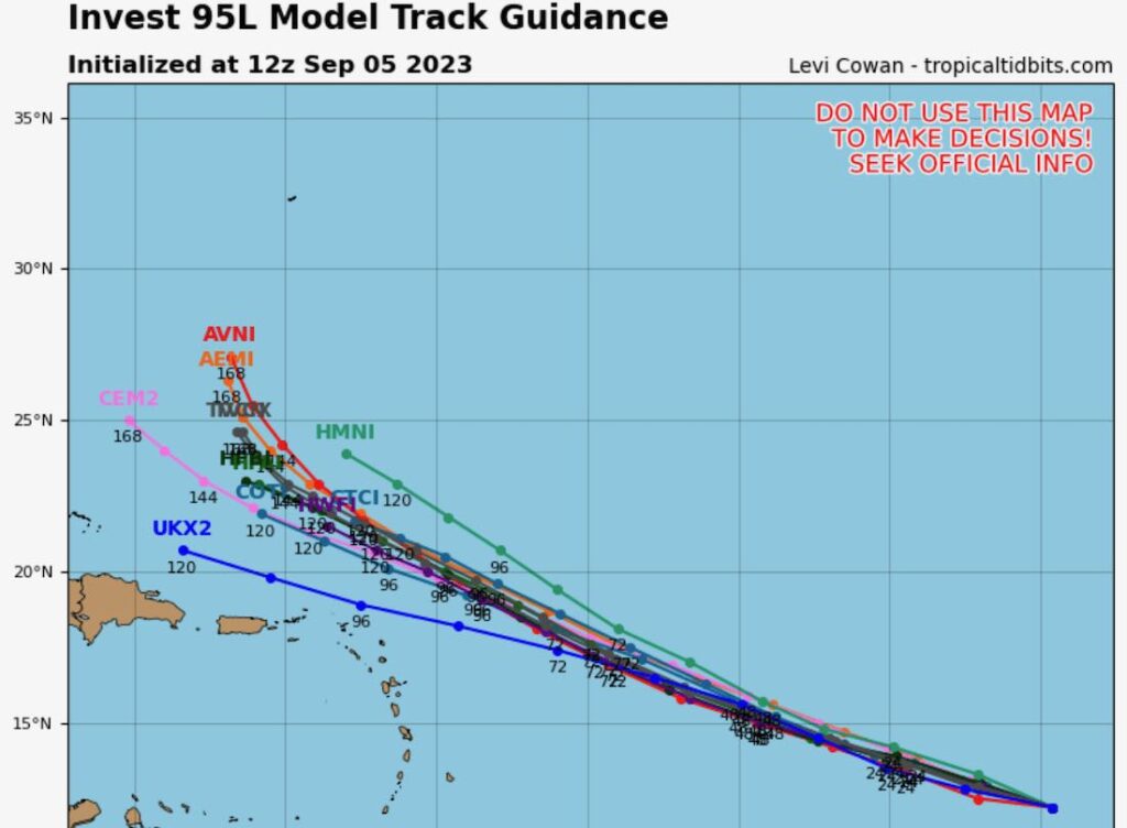 Keeping an Eye on Invest 95L Explore STJ